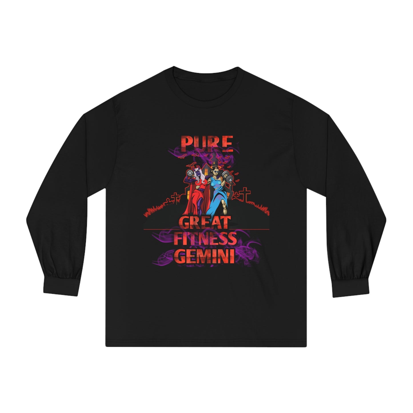 Unisex Classic Long Sleeve T-Shirt Male Gemini