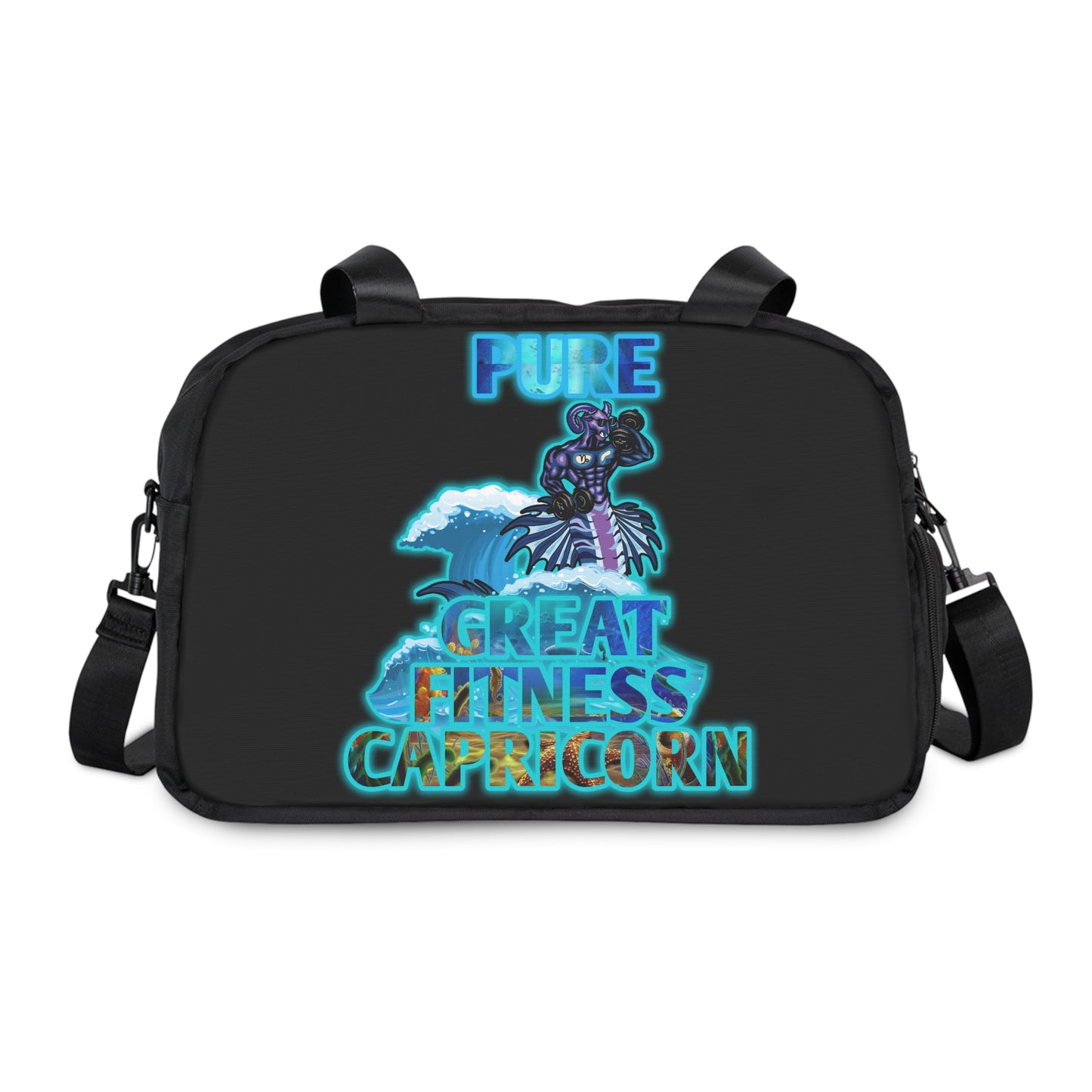 Fitness Handbag Black Capricorn