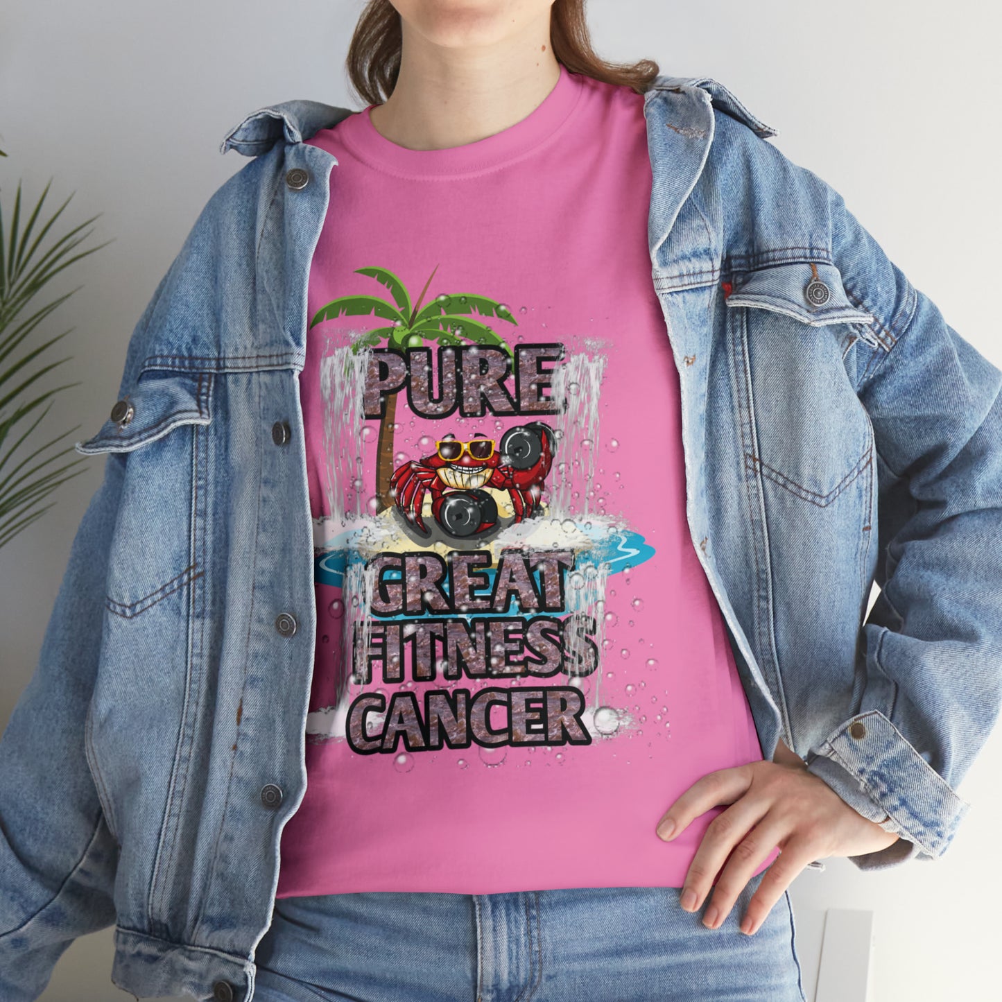 Unisex Heavy Cotton Tee Cancer