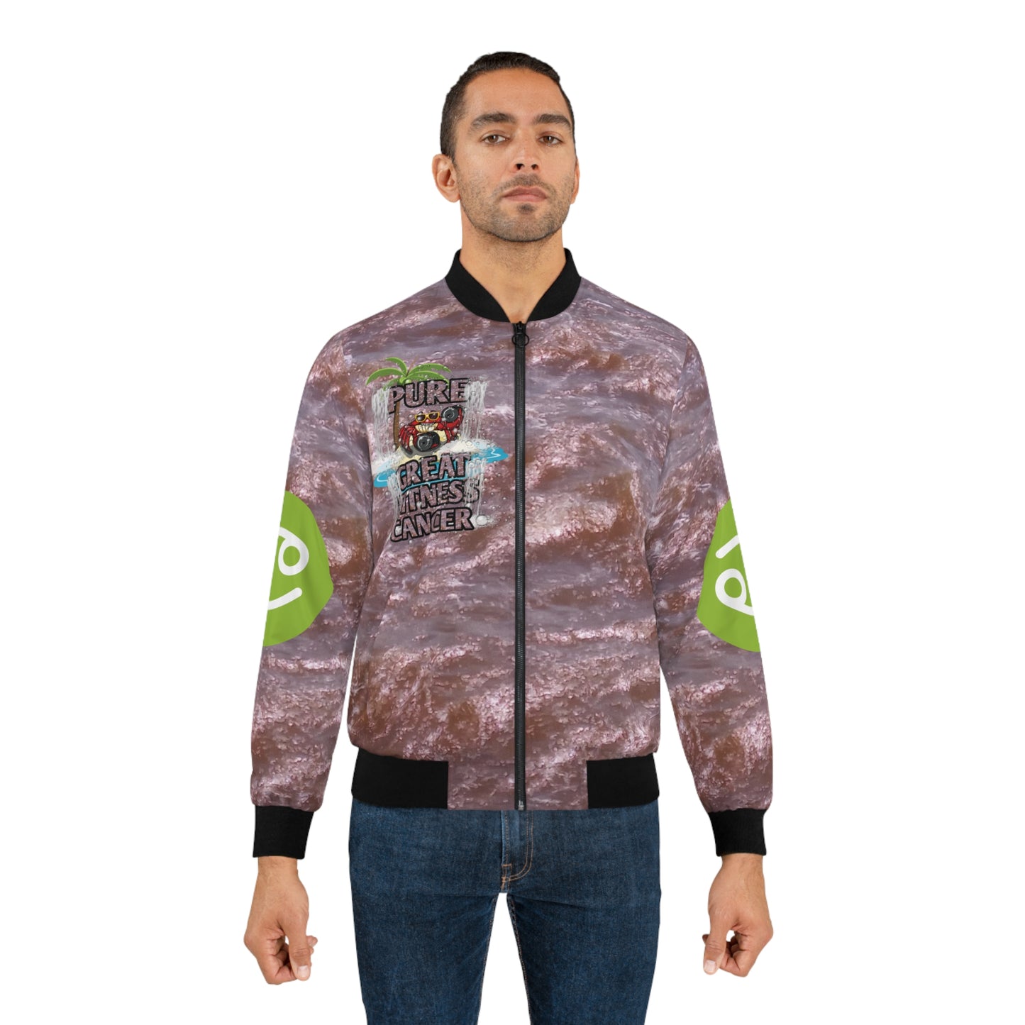 Men's Bomber Jacket Cancer