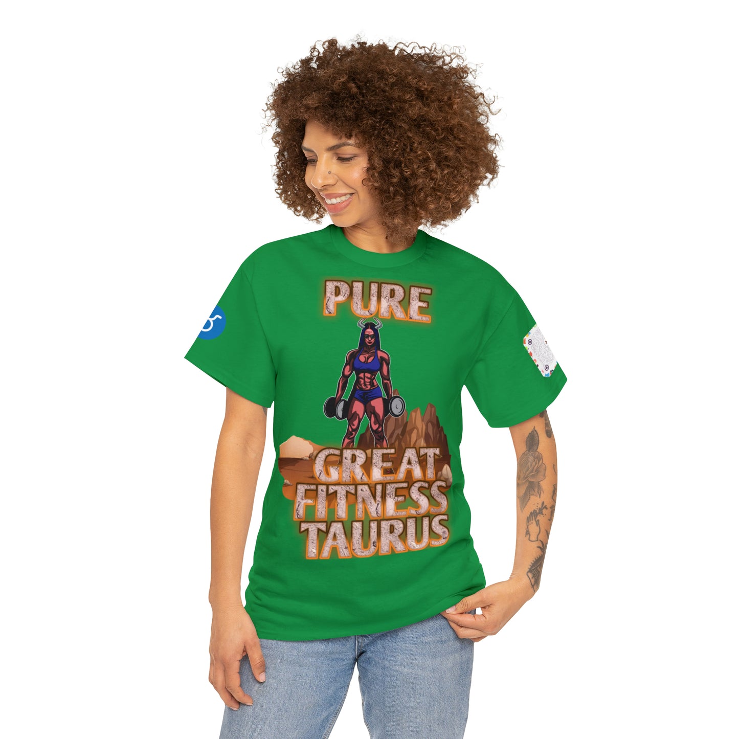 Unisex Heavy Cotton Tee Female Taurus