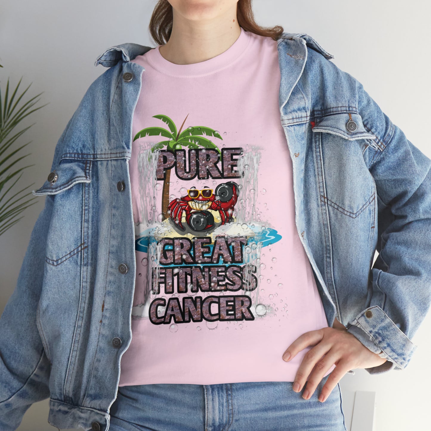 Unisex Heavy Cotton Tee Cancer