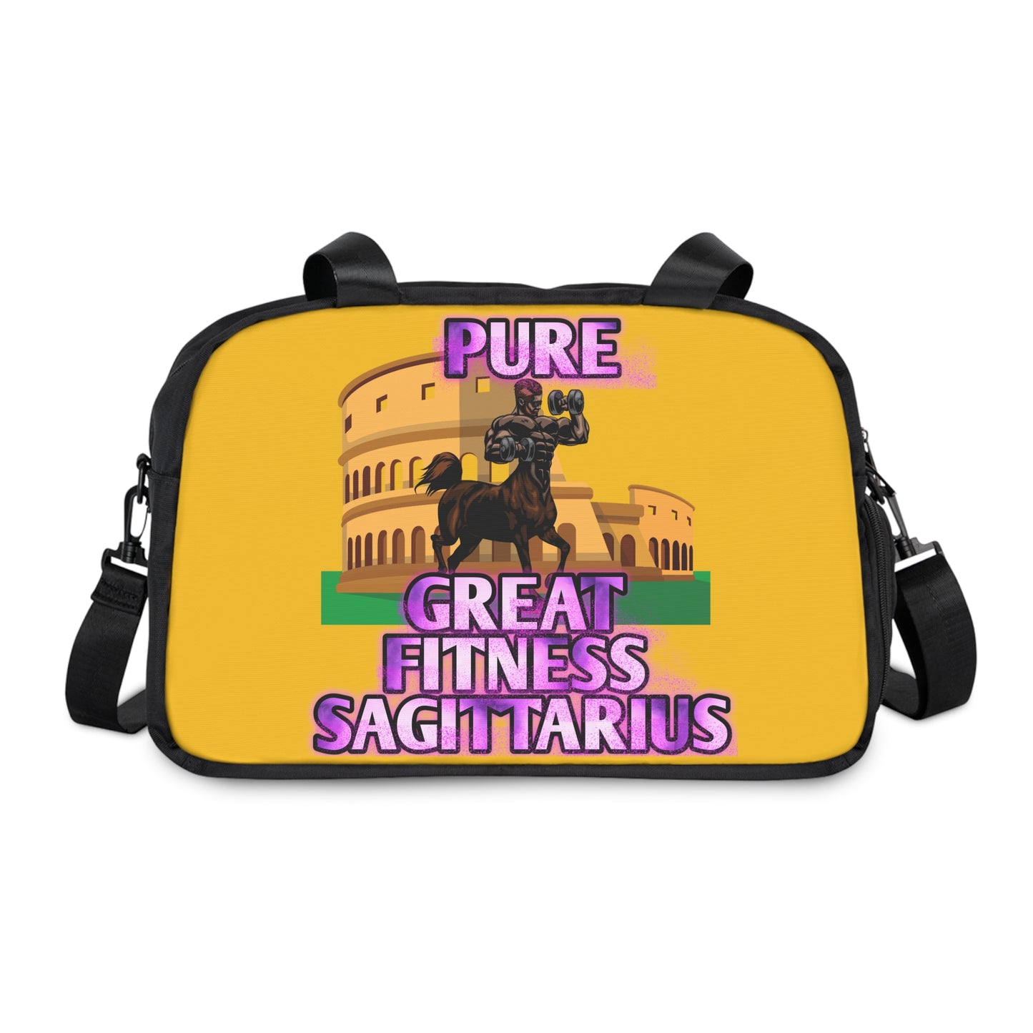 Fitness Handbag Yellow Male Sagittarius