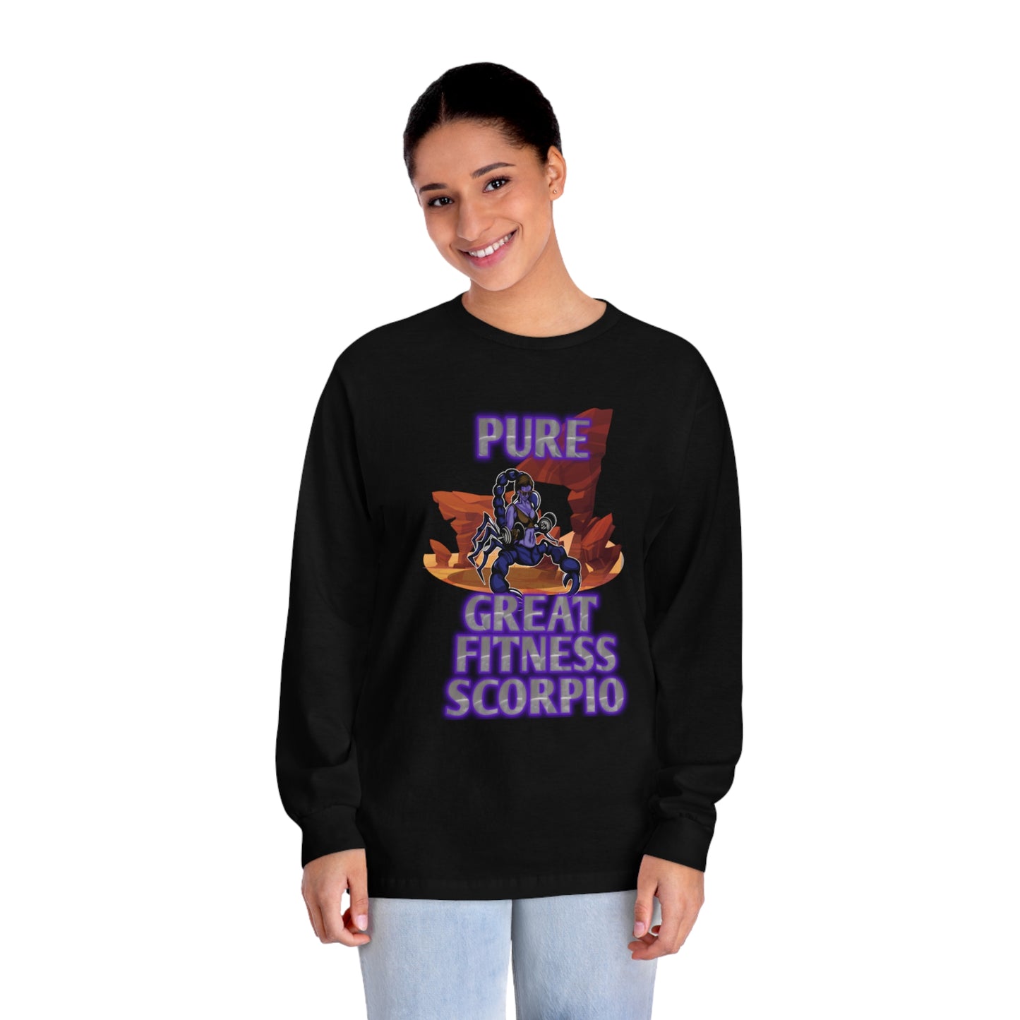 Unisex Classic Long Sleeve T-Shirt Female Scorpio