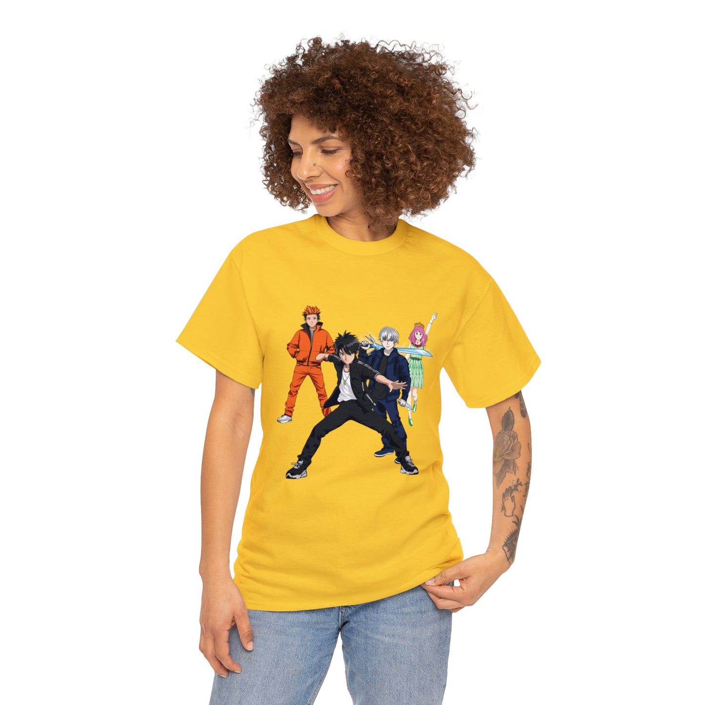 Anime Unisex Heavy Cotton Tee