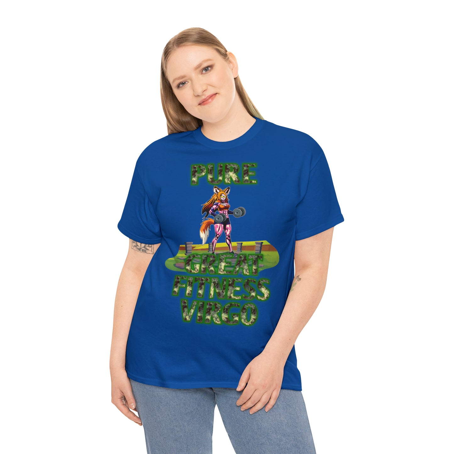 Unisex Heavy Cotton Tee Female Virgo