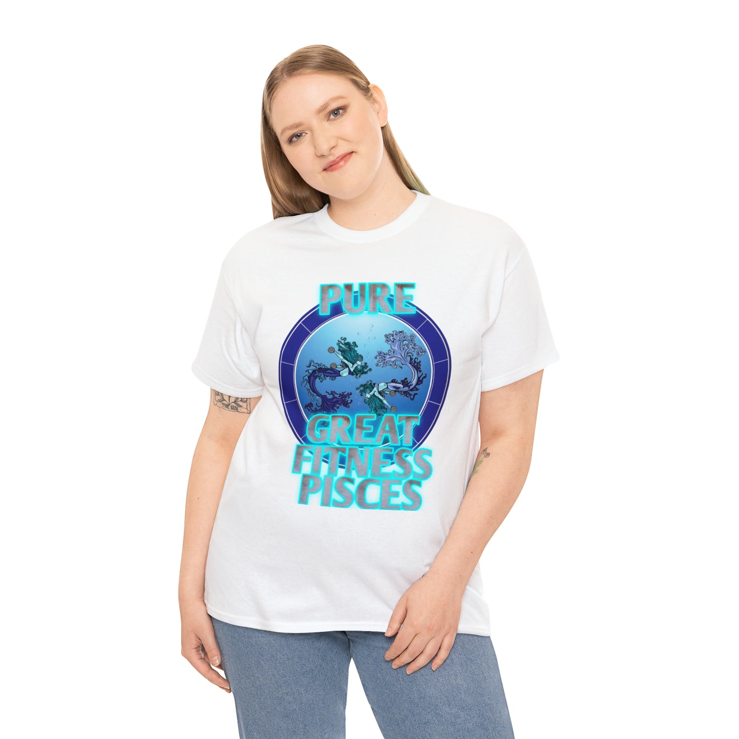 Unisex Heavy Cotton Tee Female Pisces