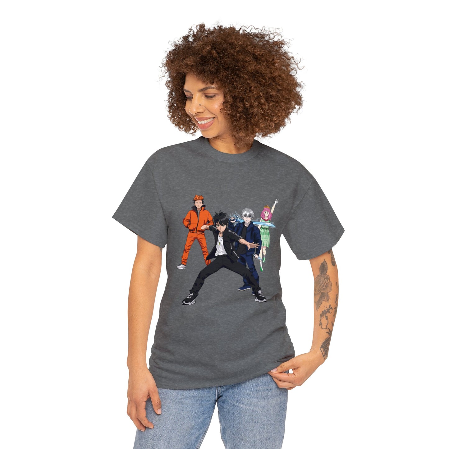 Anime Unisex Heavy Cotton Tee