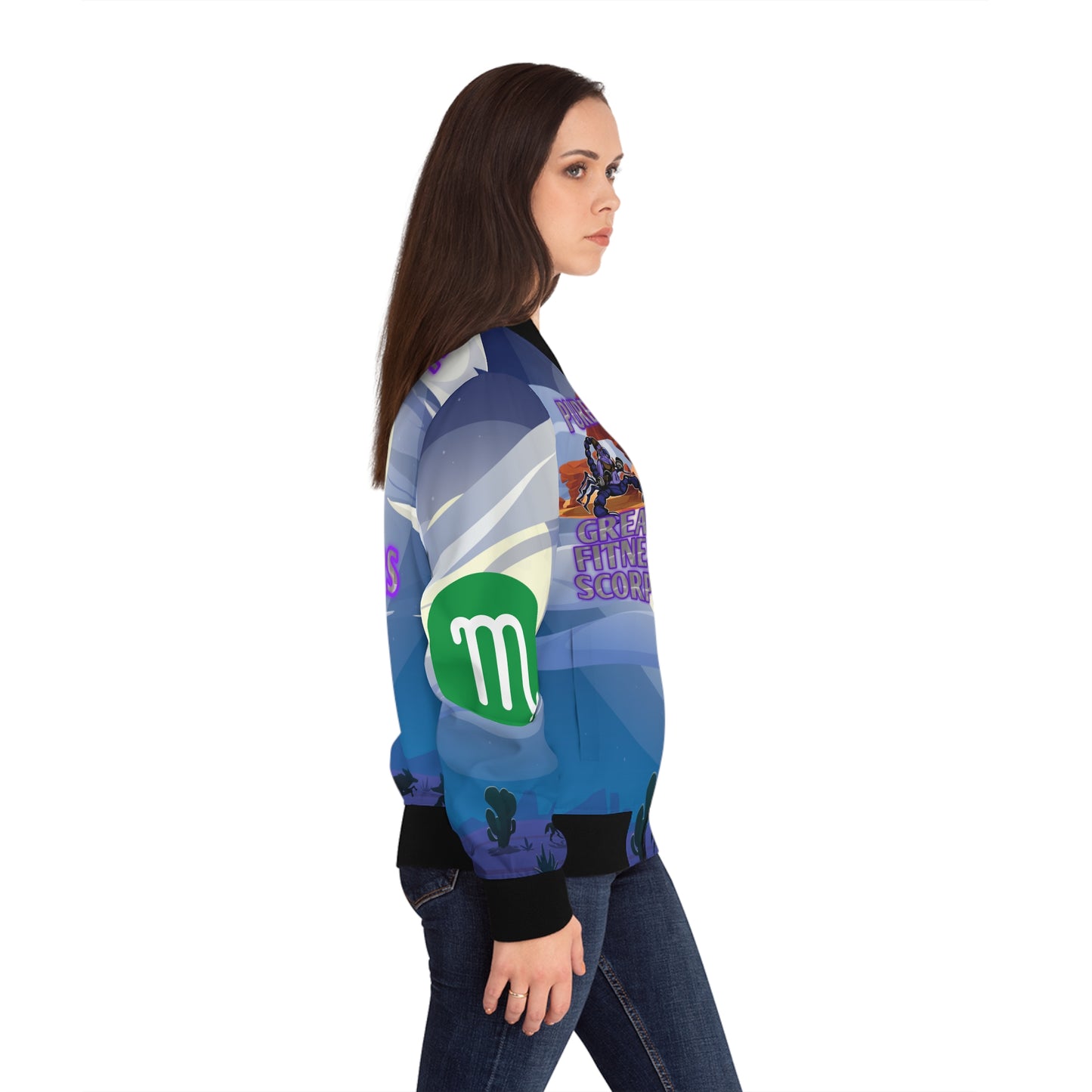 Women's Bomber Jacket Scorpio