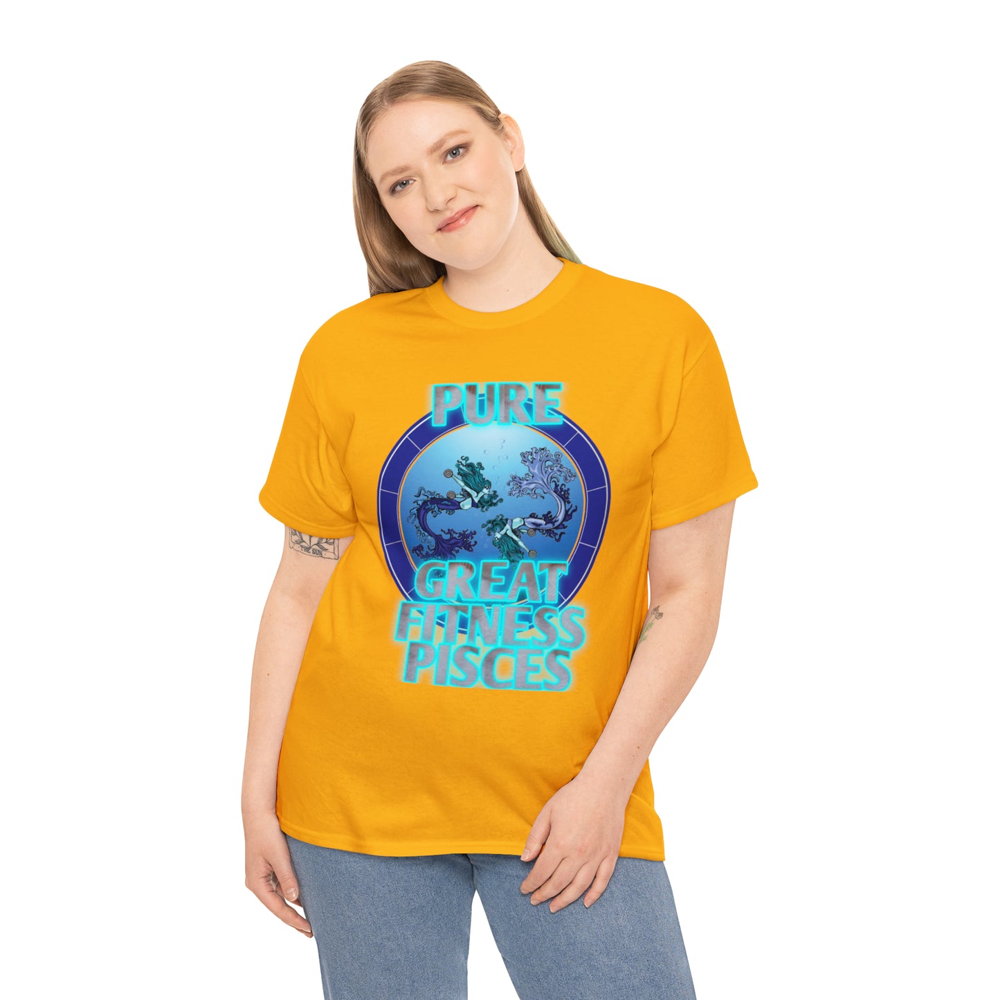 Unisex Heavy Cotton Tee Female Pisces