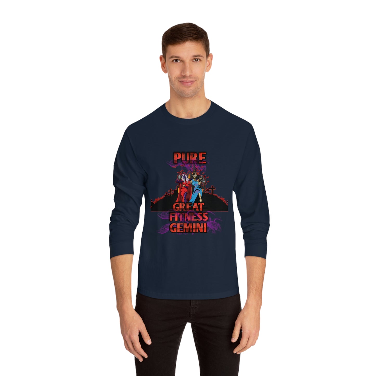 Unisex Classic Long Sleeve T-Shirt Gemini