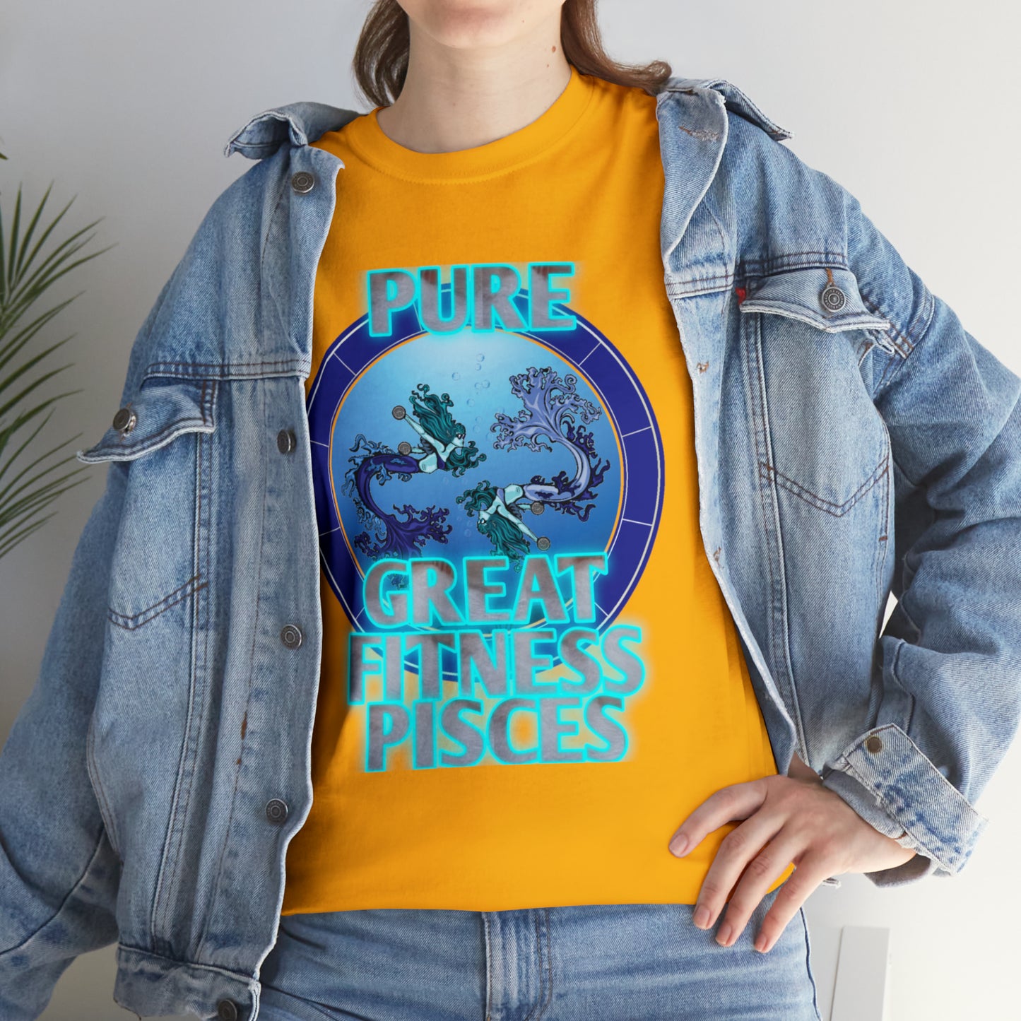 Unisex Heavy Cotton Tee Female Pisces