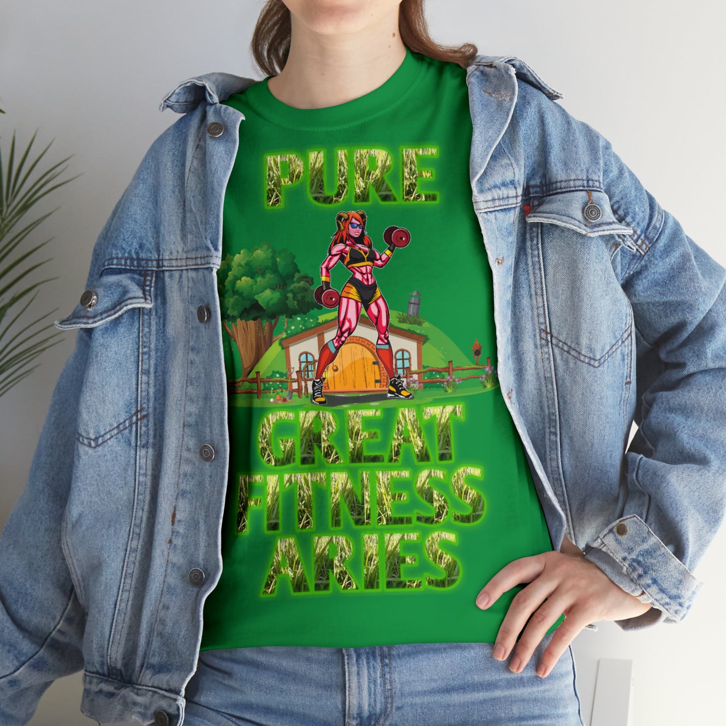 Unisex Heavy Cotton Tee Female Aries