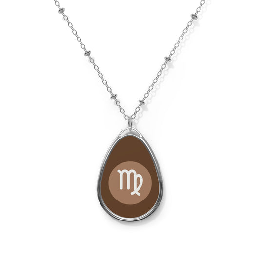 Zodiac Necklace Virgo Pendant