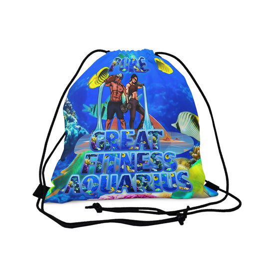 Outdoor Drawstring Bag Aquarius