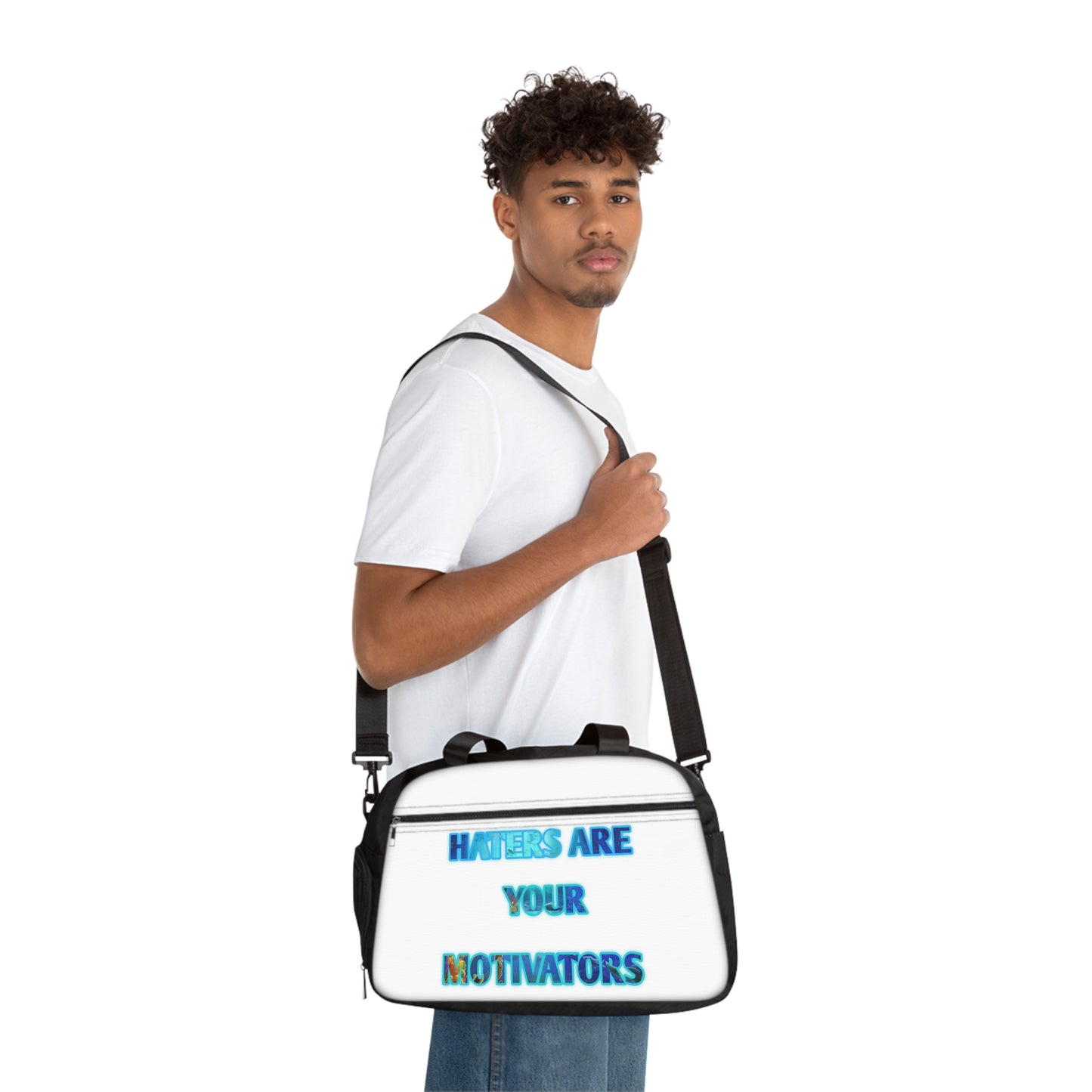 Fitness Handbag White Capricorn