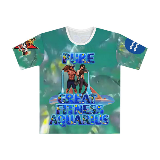 Men's Loose T-shirt Aquarius