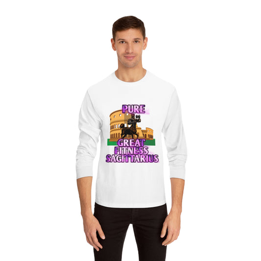 Unisex Classic Long Sleeve T-Shirt Male Sagittarius