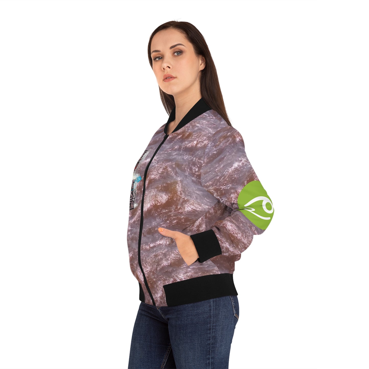 Women's Bomber Jacket Cancer