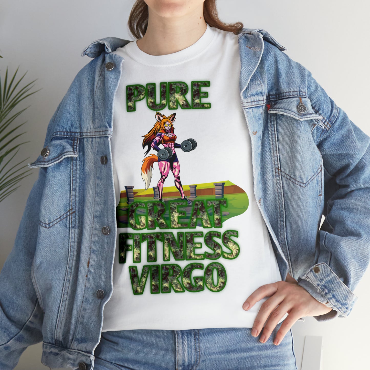 Unisex Heavy Cotton Tee Female Virgo