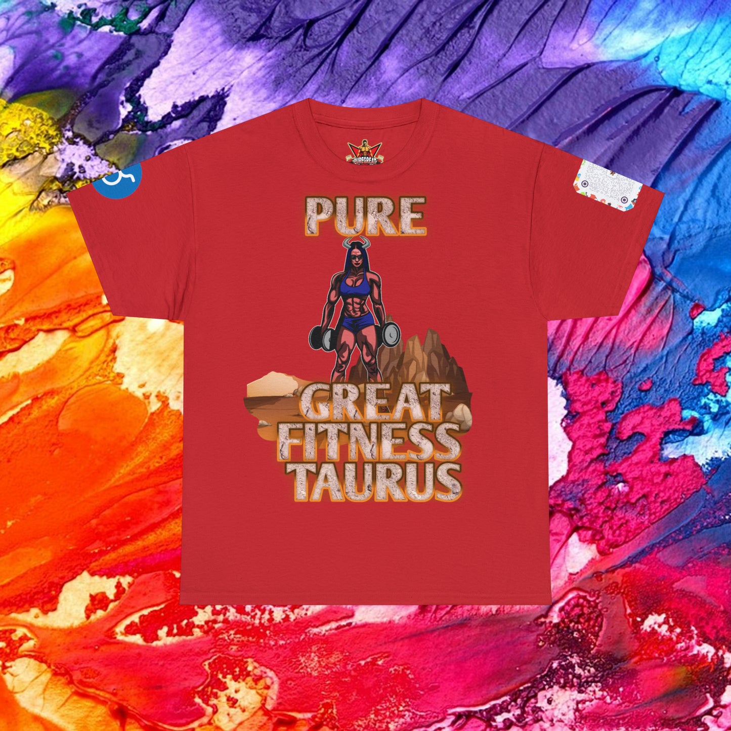 Unisex Heavy Cotton Tee Female Taurus