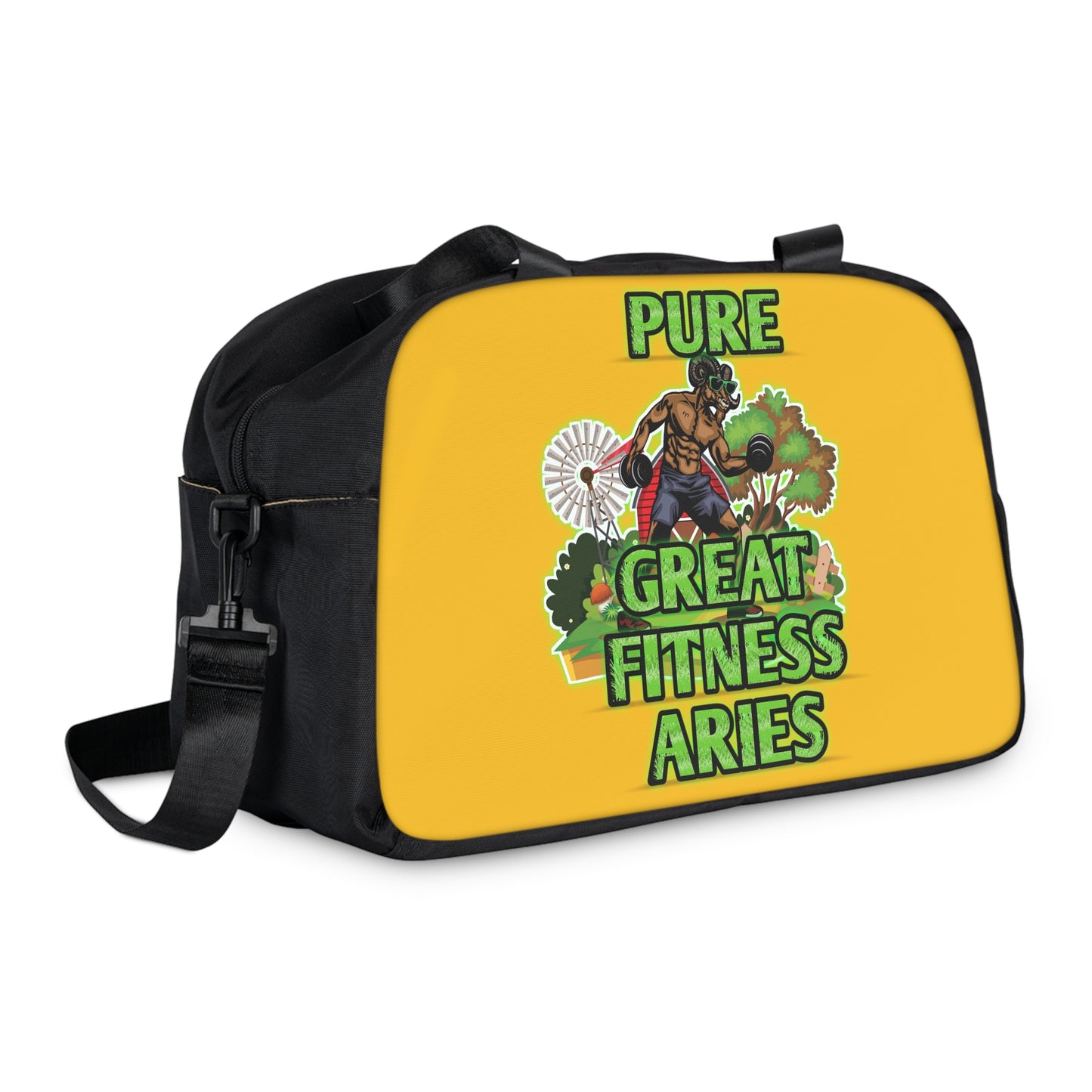 Fitness Handbag Yellow Male Aries