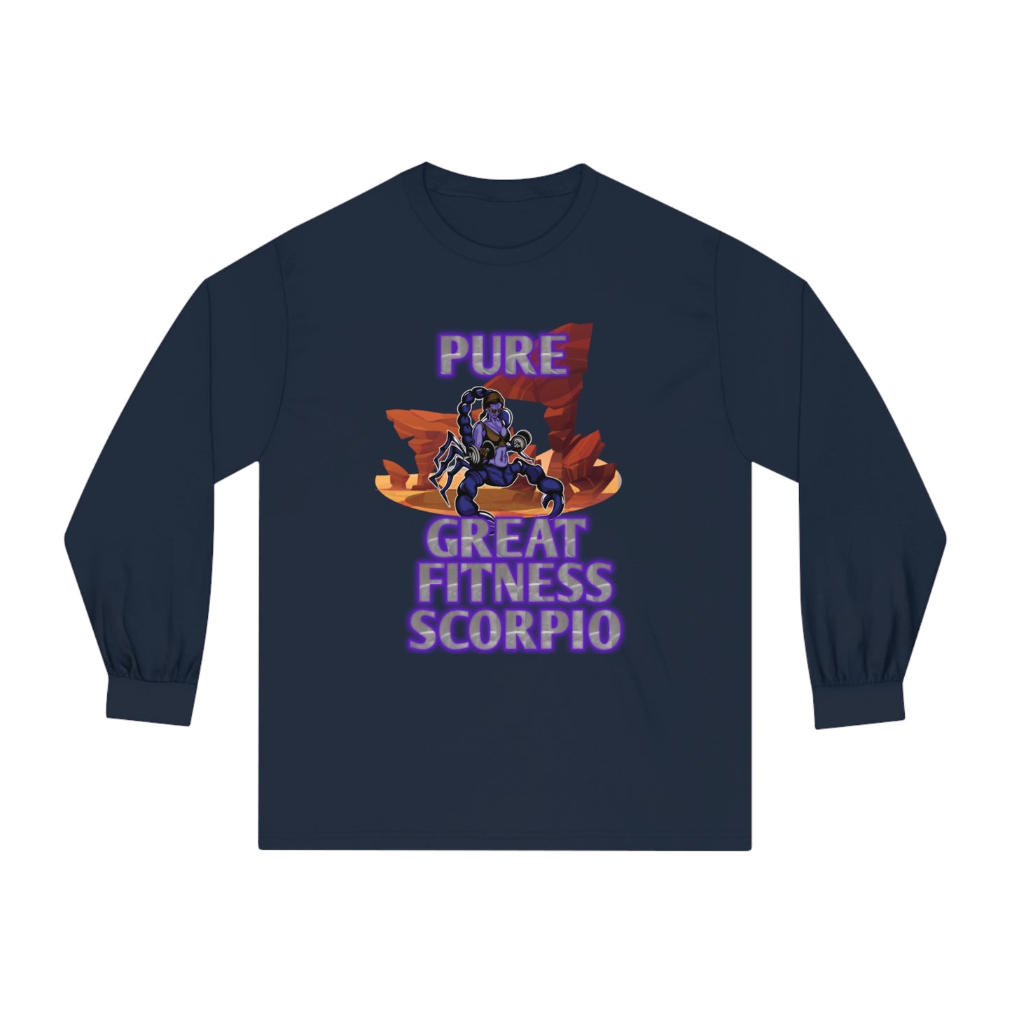 Unisex Classic Long Sleeve T-Shirt Female Scorpio