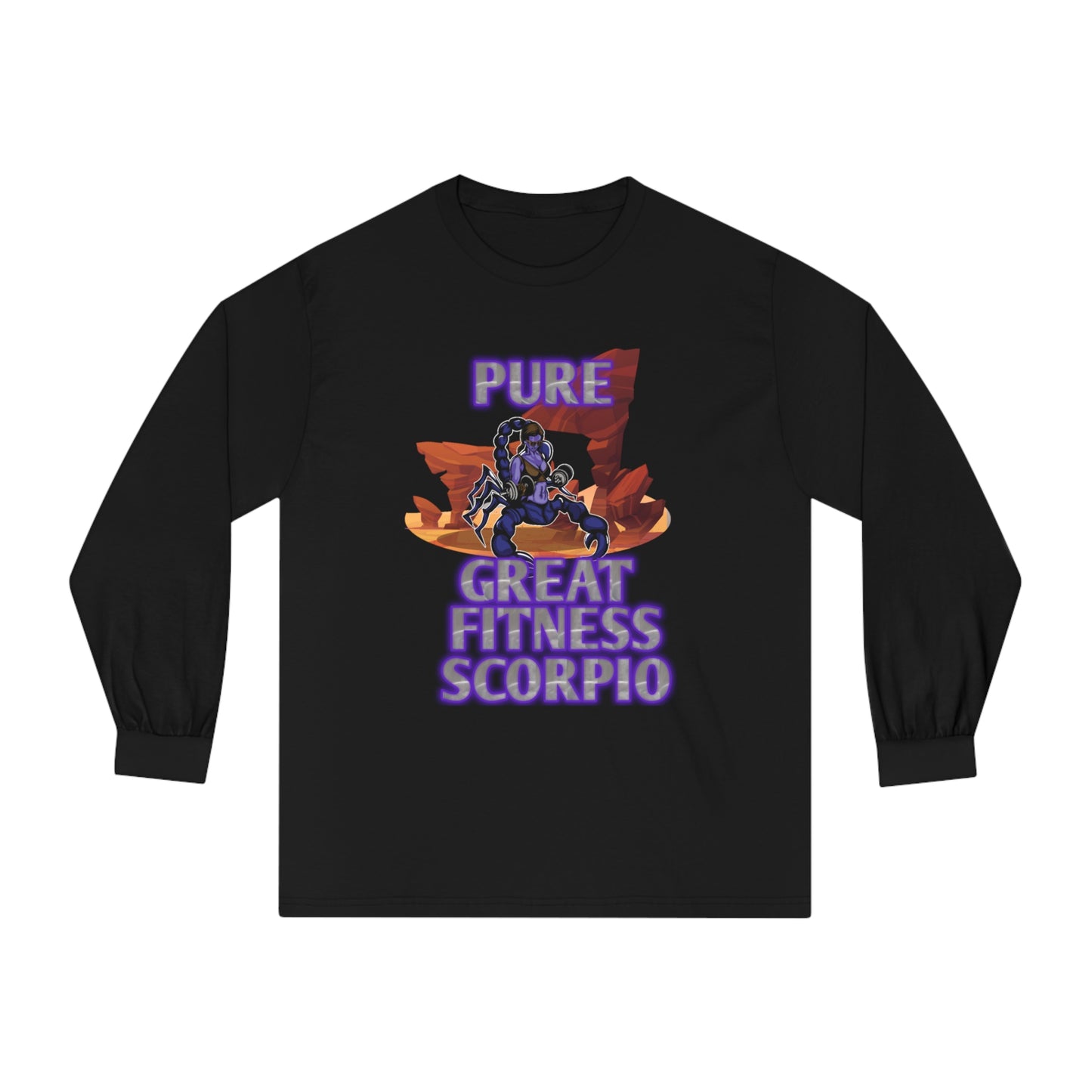 Unisex Classic Long Sleeve T-Shirt Female Scorpio