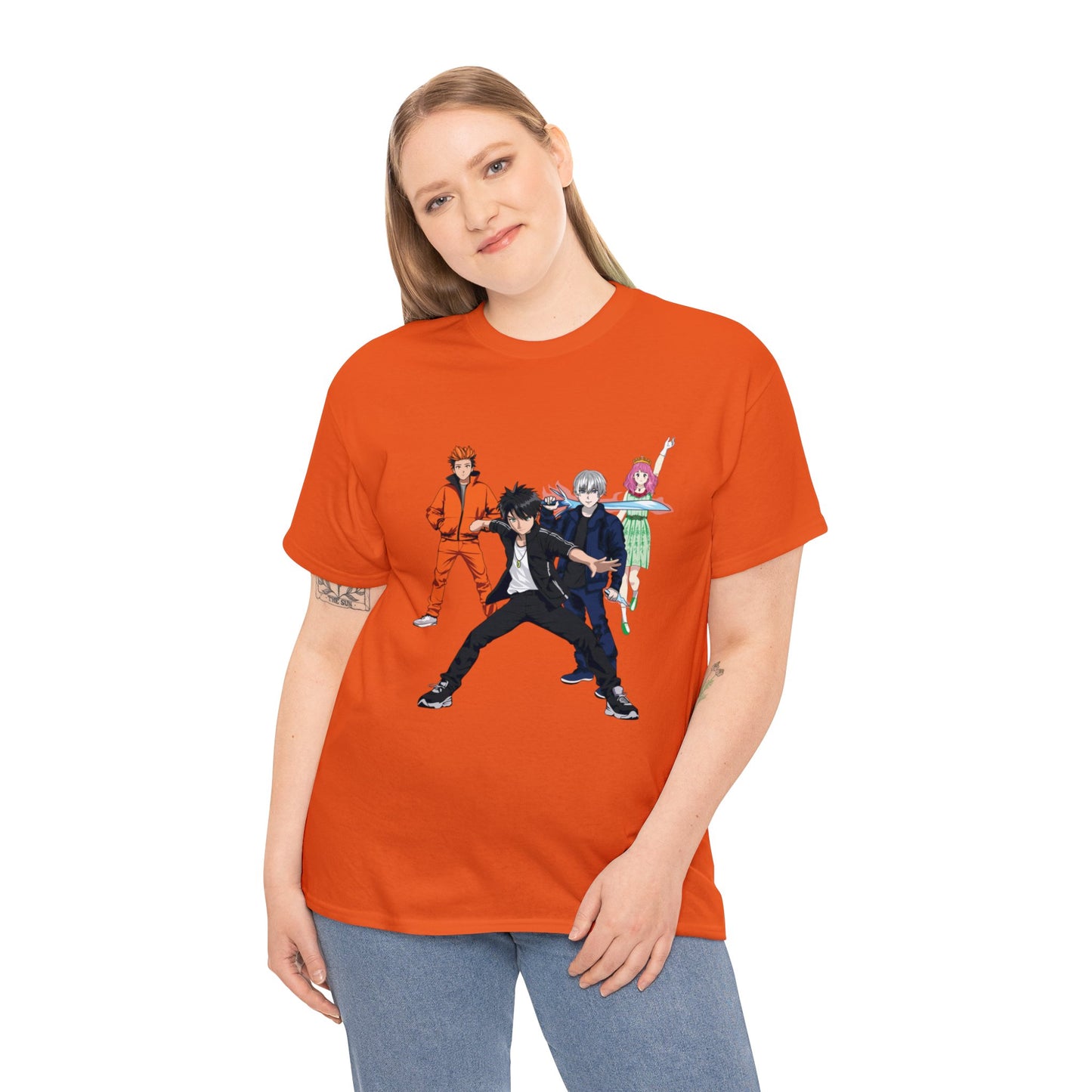 Anime Unisex Heavy Cotton Tee