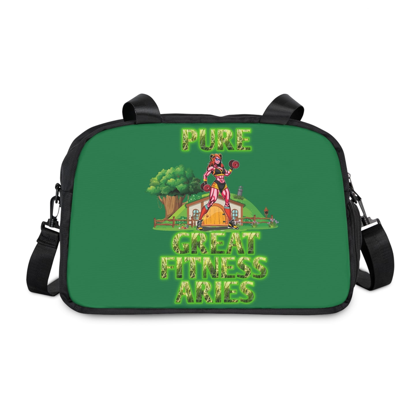 Fitness Handbag Green Female Aries