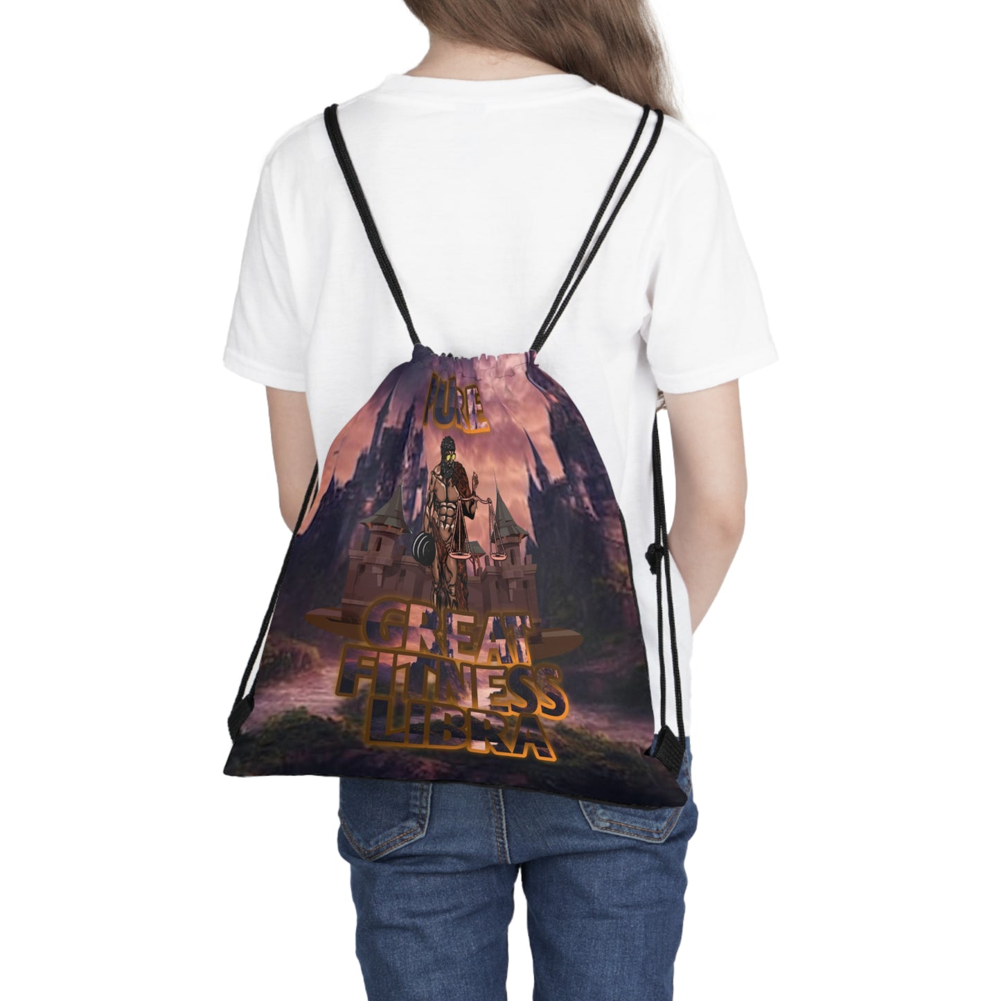 Outdoor Drawstring Bag Male Libra