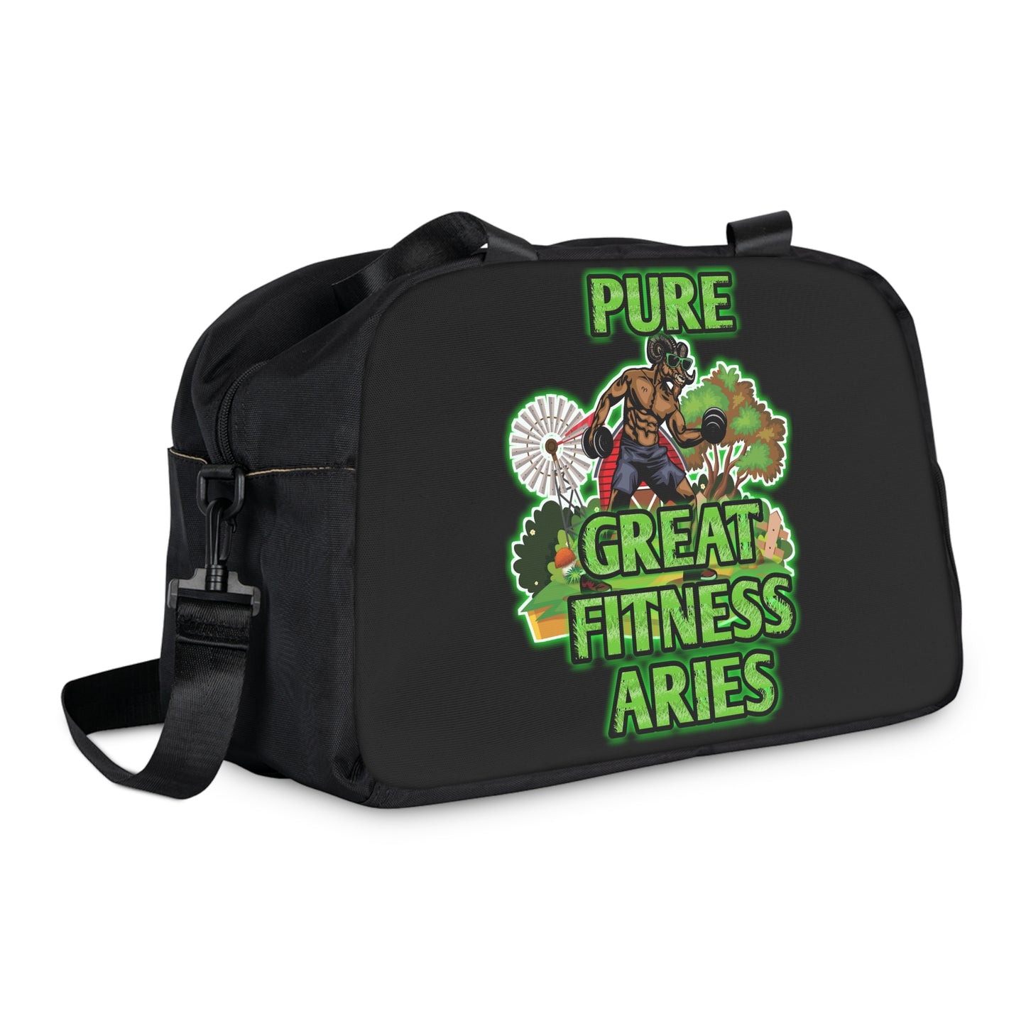 Fitness Handbag Black Male Aries