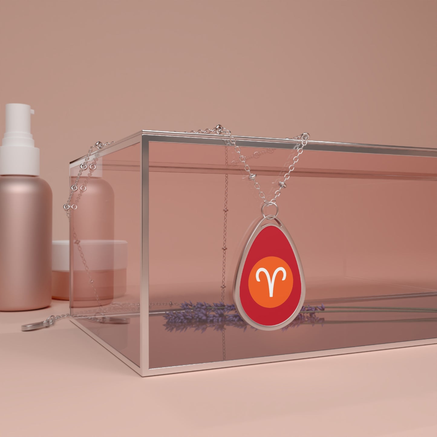 Zodiac Necklace Aries Pendant