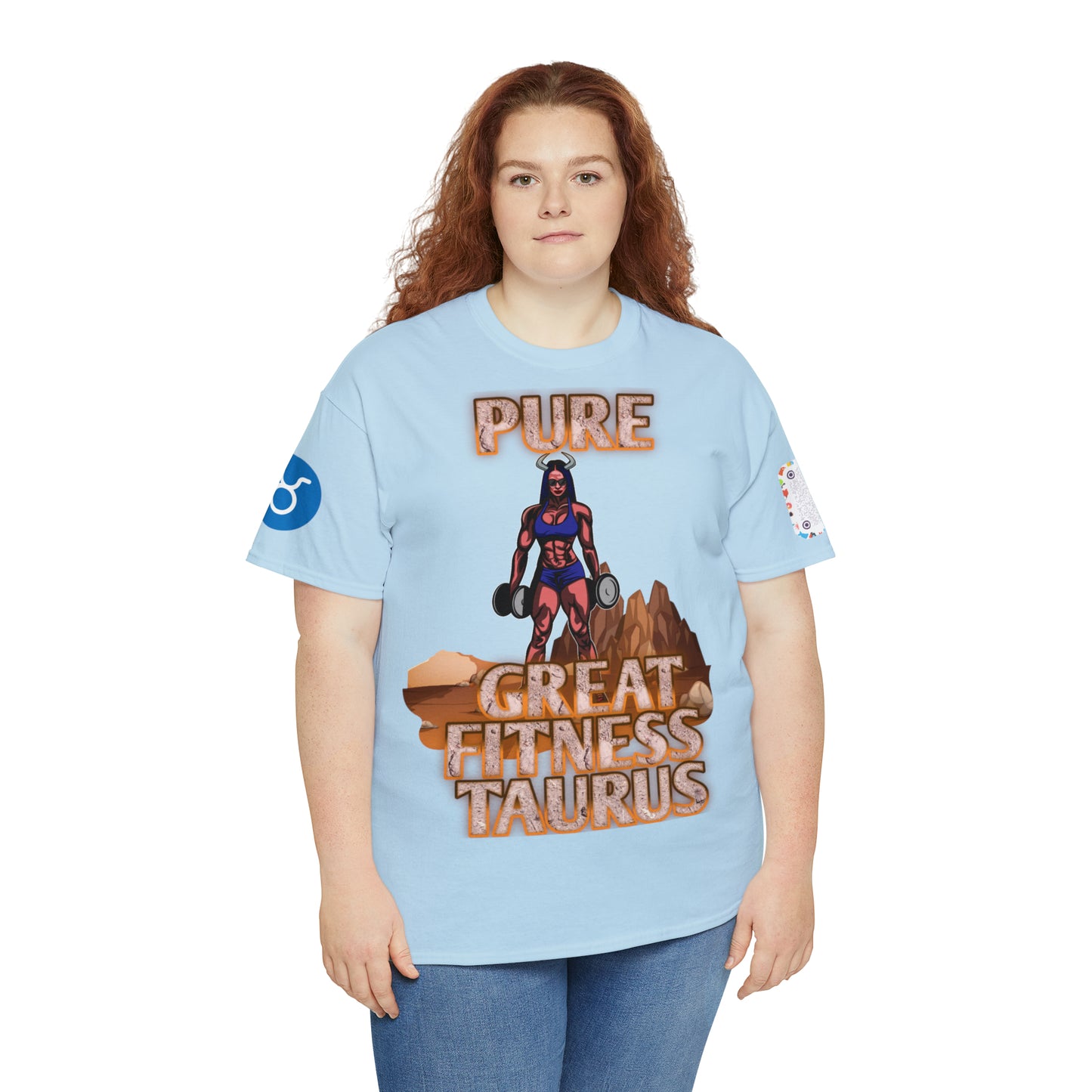 Unisex Heavy Cotton Tee Female Taurus