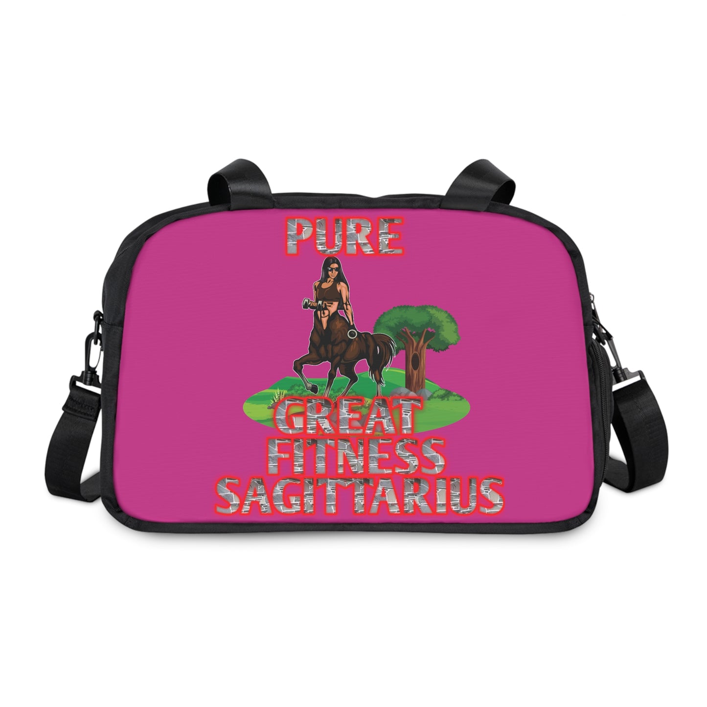 Fitness Handbag Pink Female Sagittarius