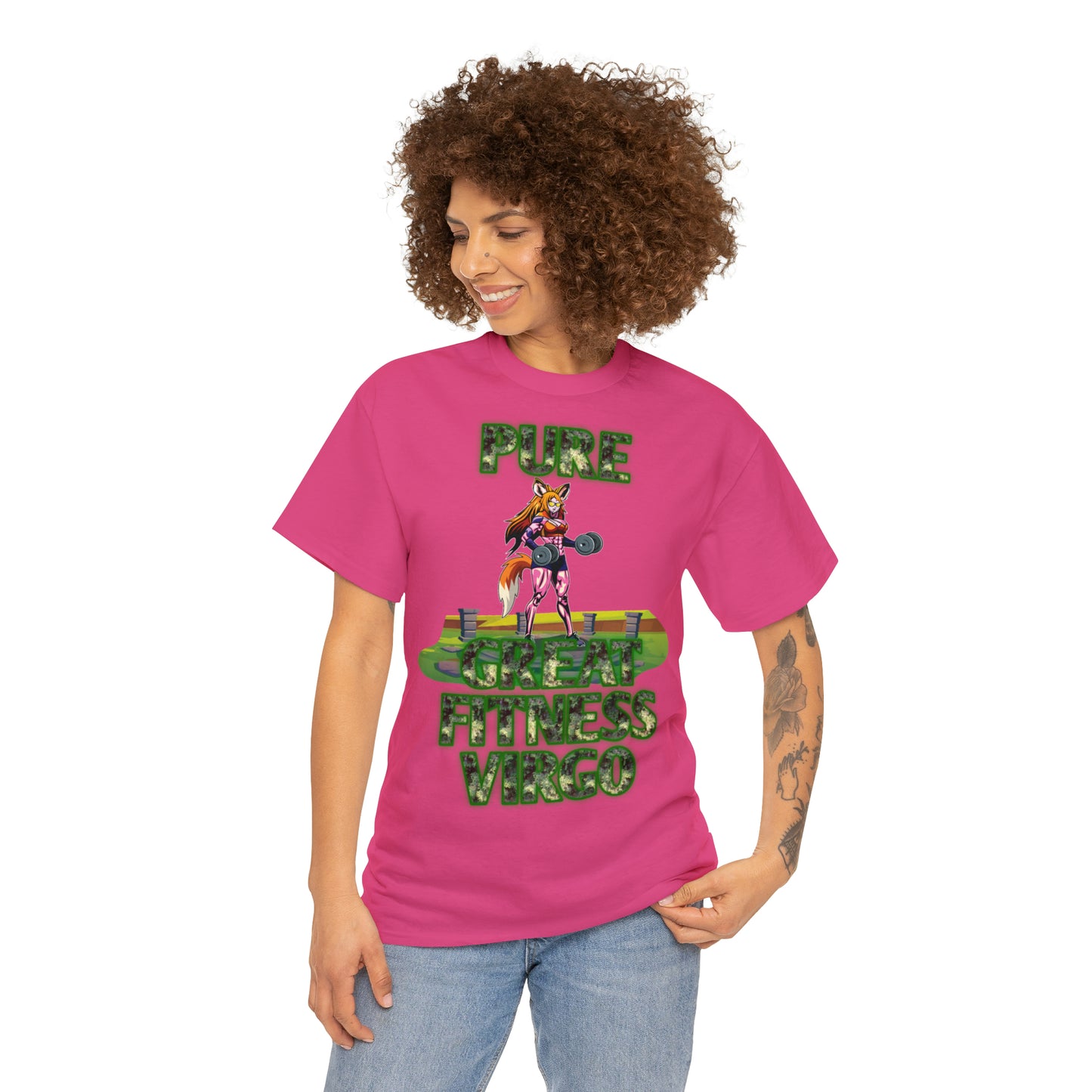 Unisex Heavy Cotton Tee Female Virgo