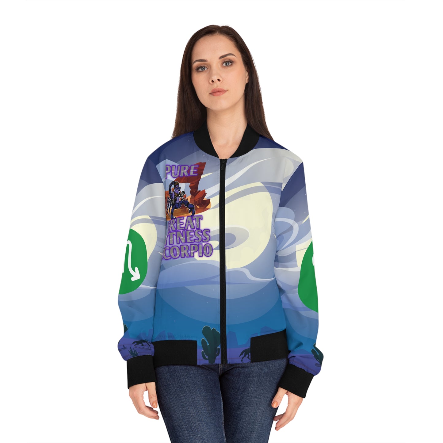 Women's Bomber Jacket Scorpio