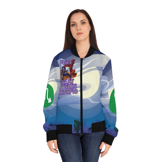 Women's Bomber Jacket Scorpio