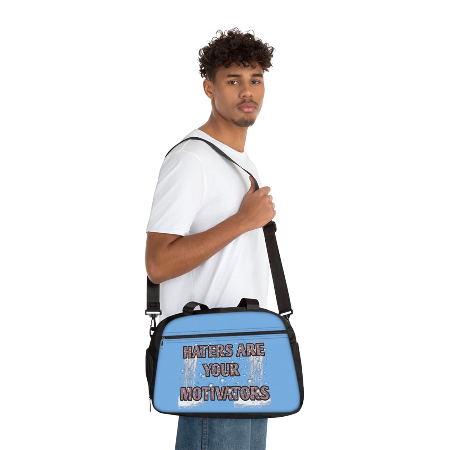 Fitness Handbag Blue Cancer