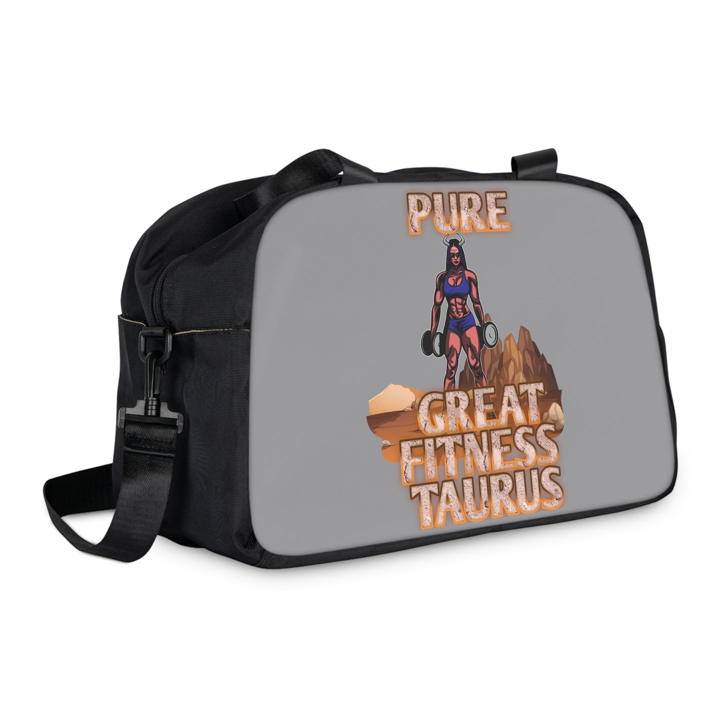 Fitness Handbag Grey Female Taurus