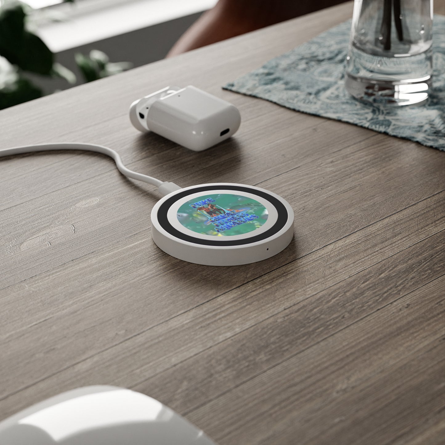 Quake Wireless Charging Pad Aquarius