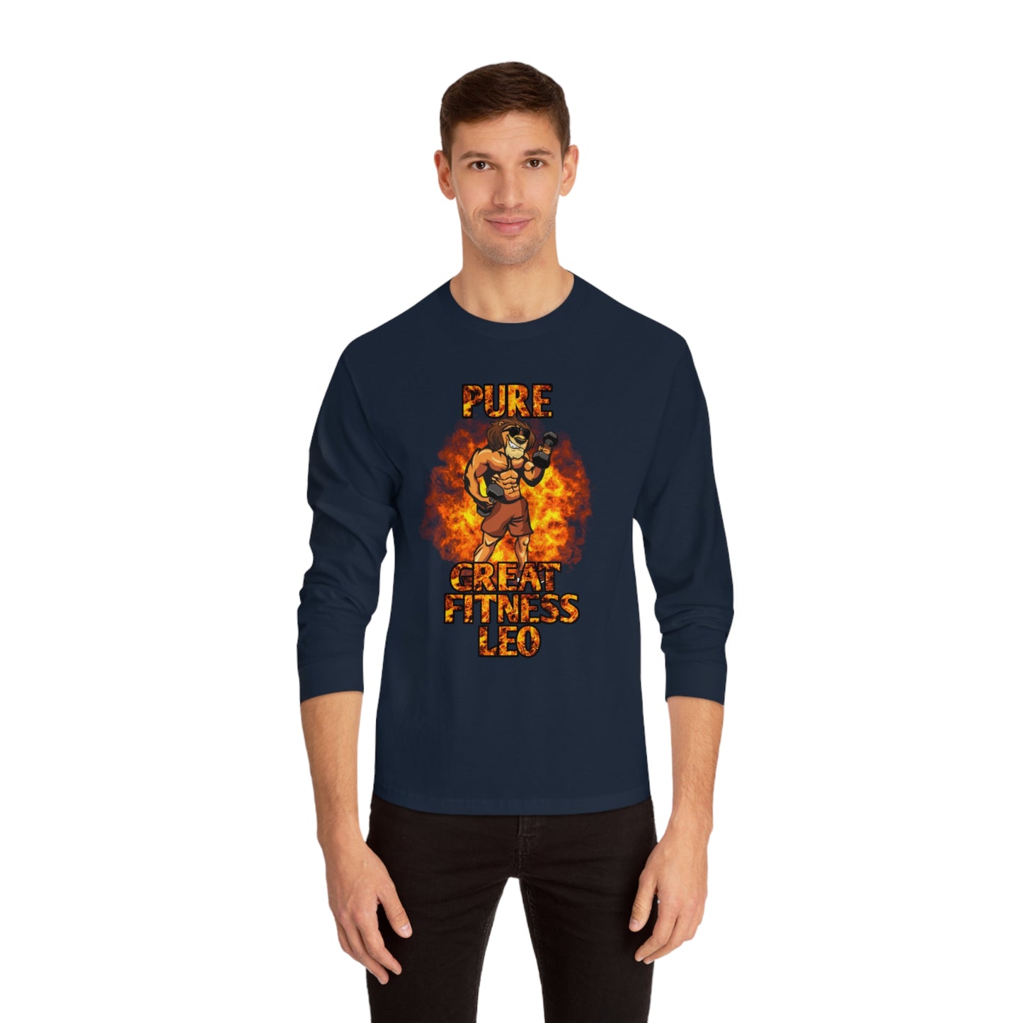 Unisex Classic Long Sleeve T-Shirt Male Leo