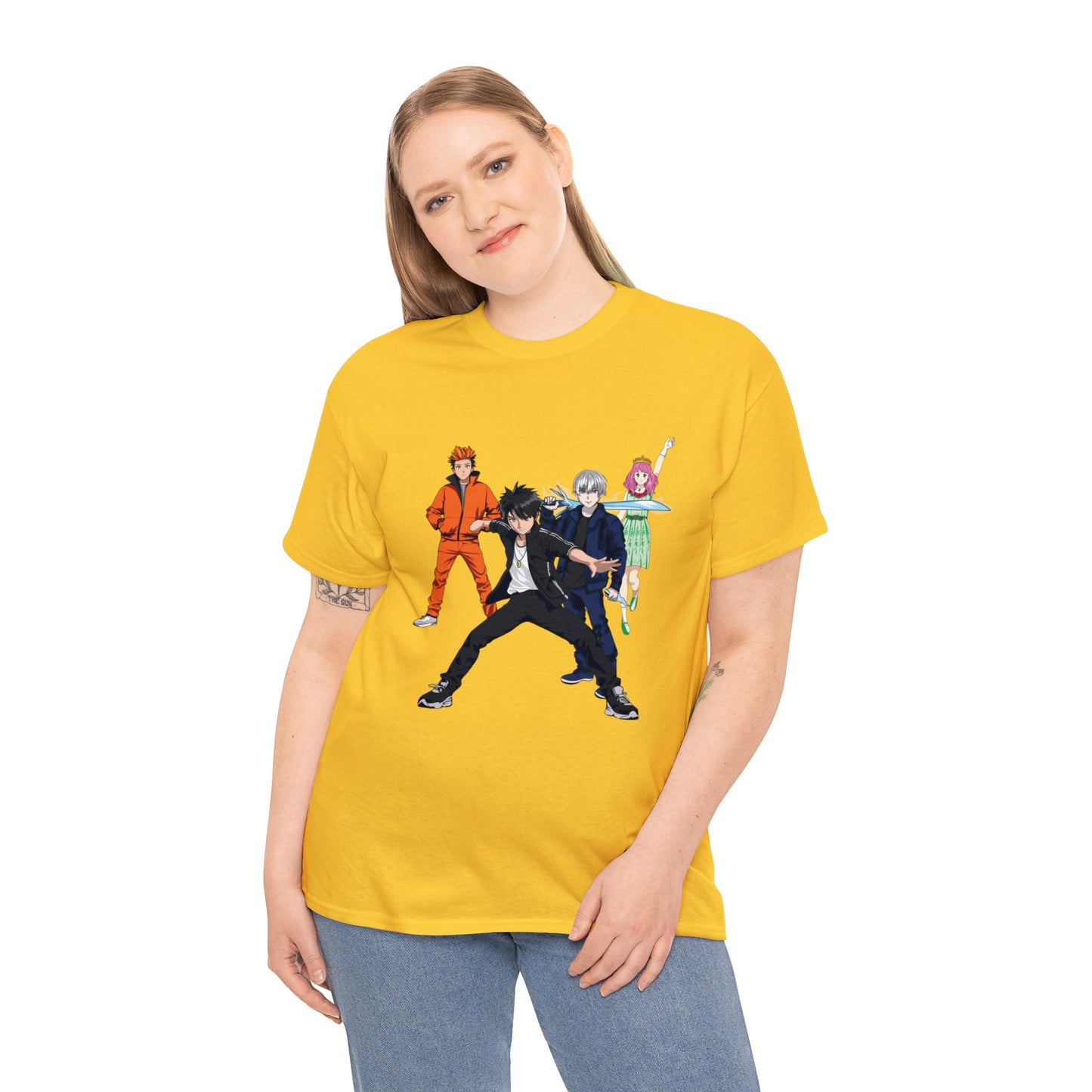 Anime Unisex Heavy Cotton Tee