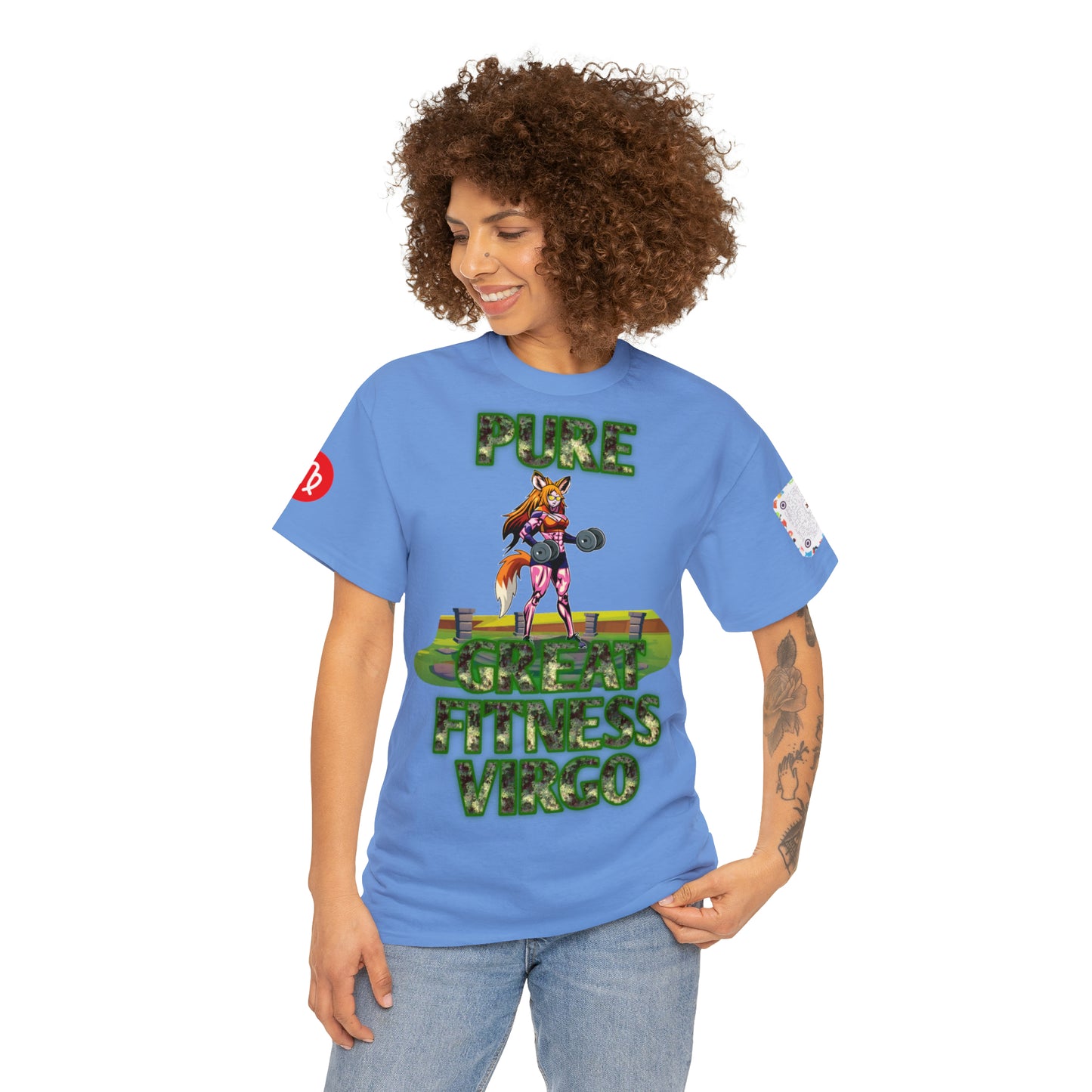 Unisex Heavy Cotton Tee Female Virgo