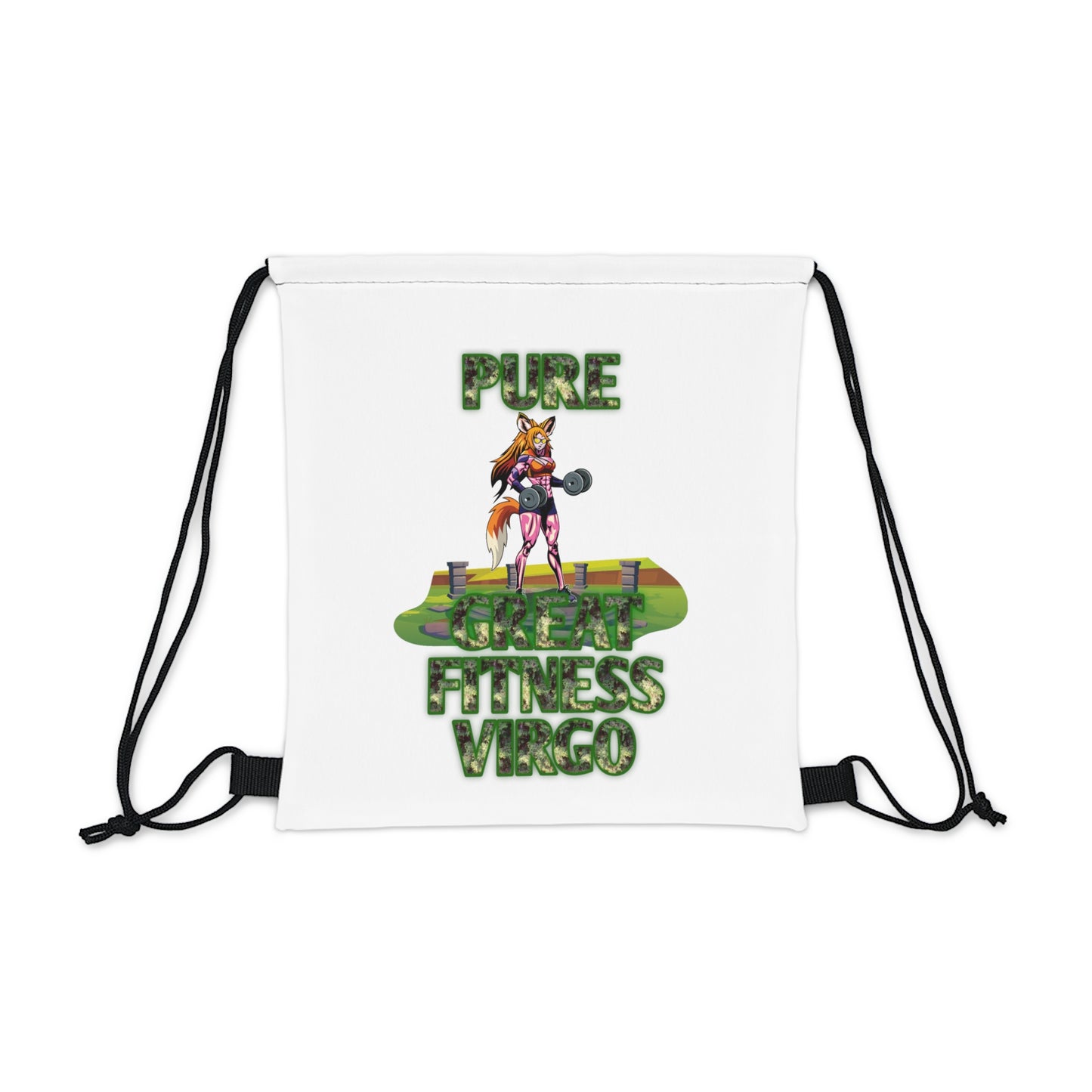 Outdoor Drawstring Bag White Female Virgo