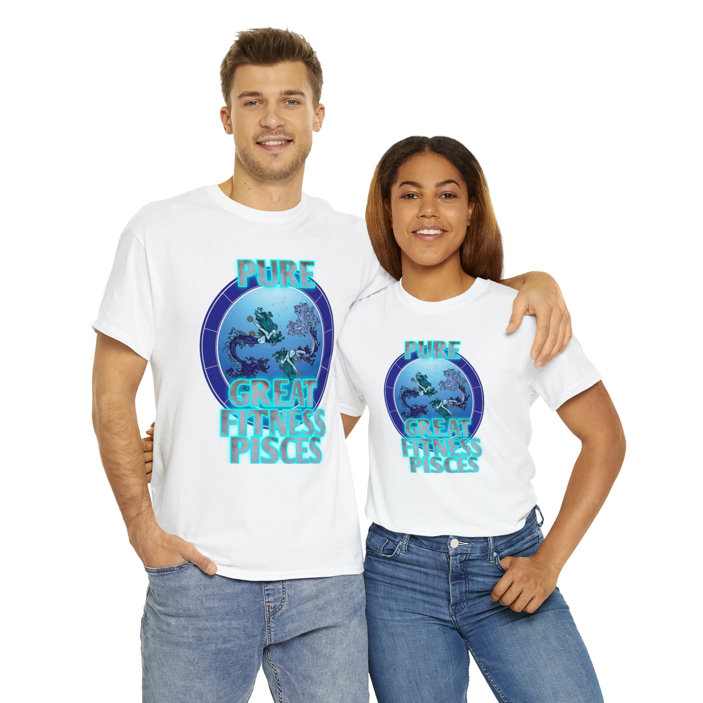 Unisex Heavy Cotton Tee Female Pisces