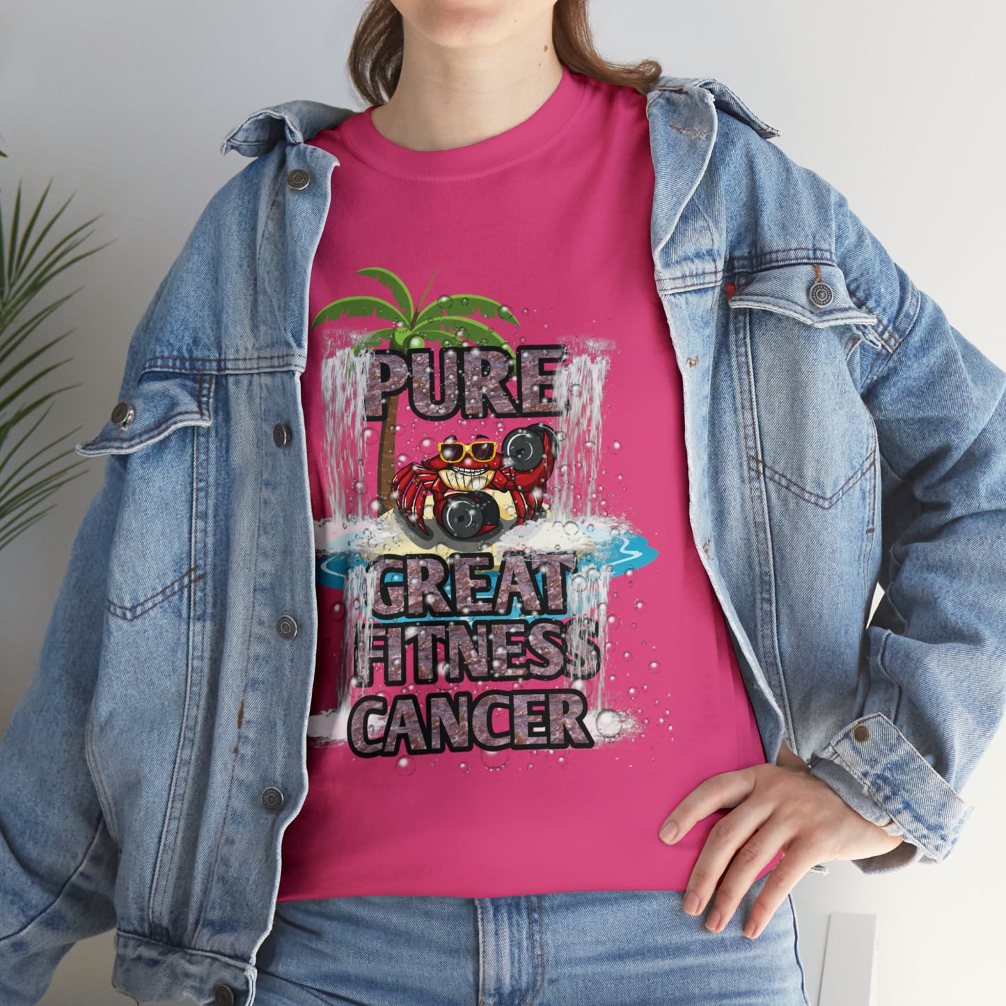 Unisex Heavy Cotton Tee Cancer