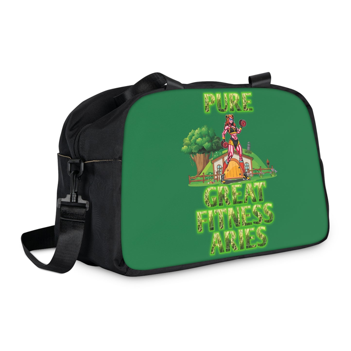 Fitness Handbag Green Female Aries