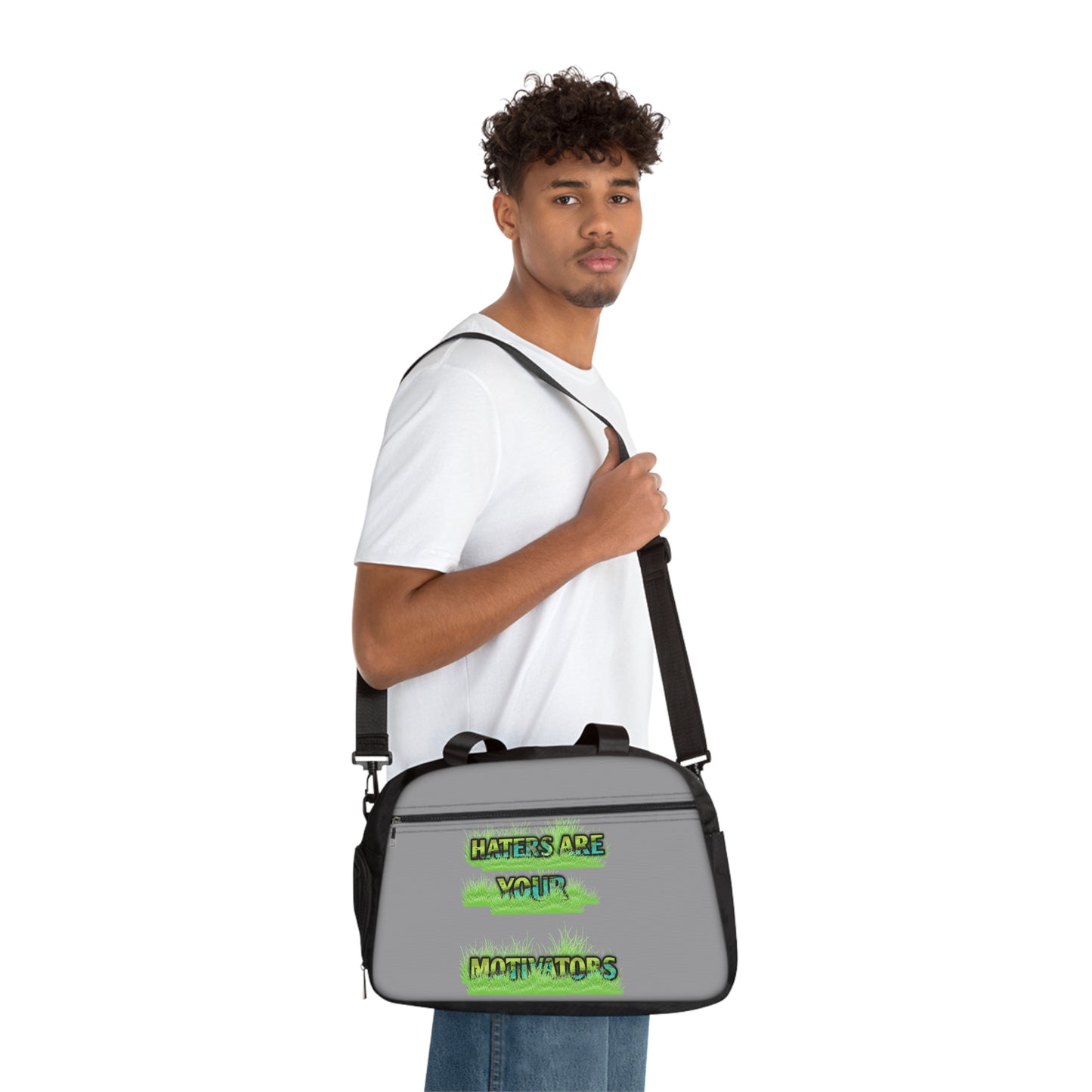 Fitness Handbag Grey Male Virgo