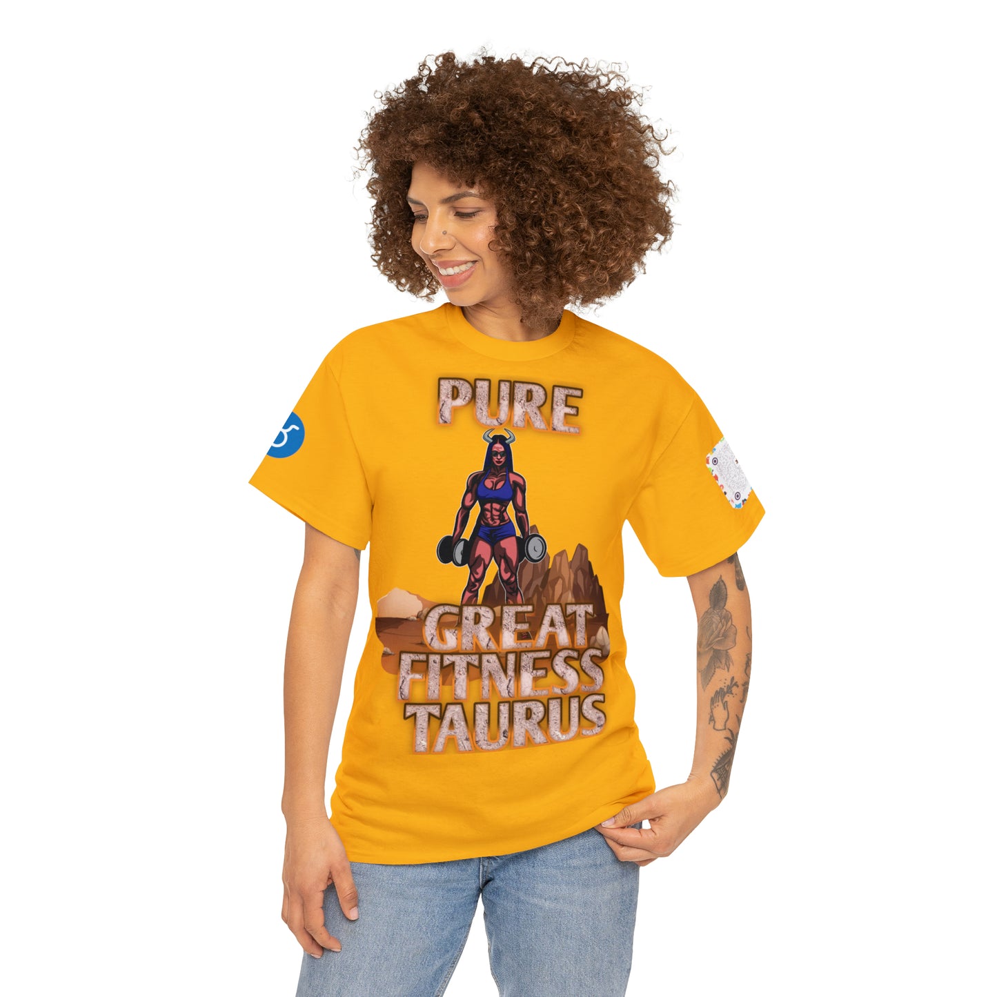 Unisex Heavy Cotton Tee Female Taurus